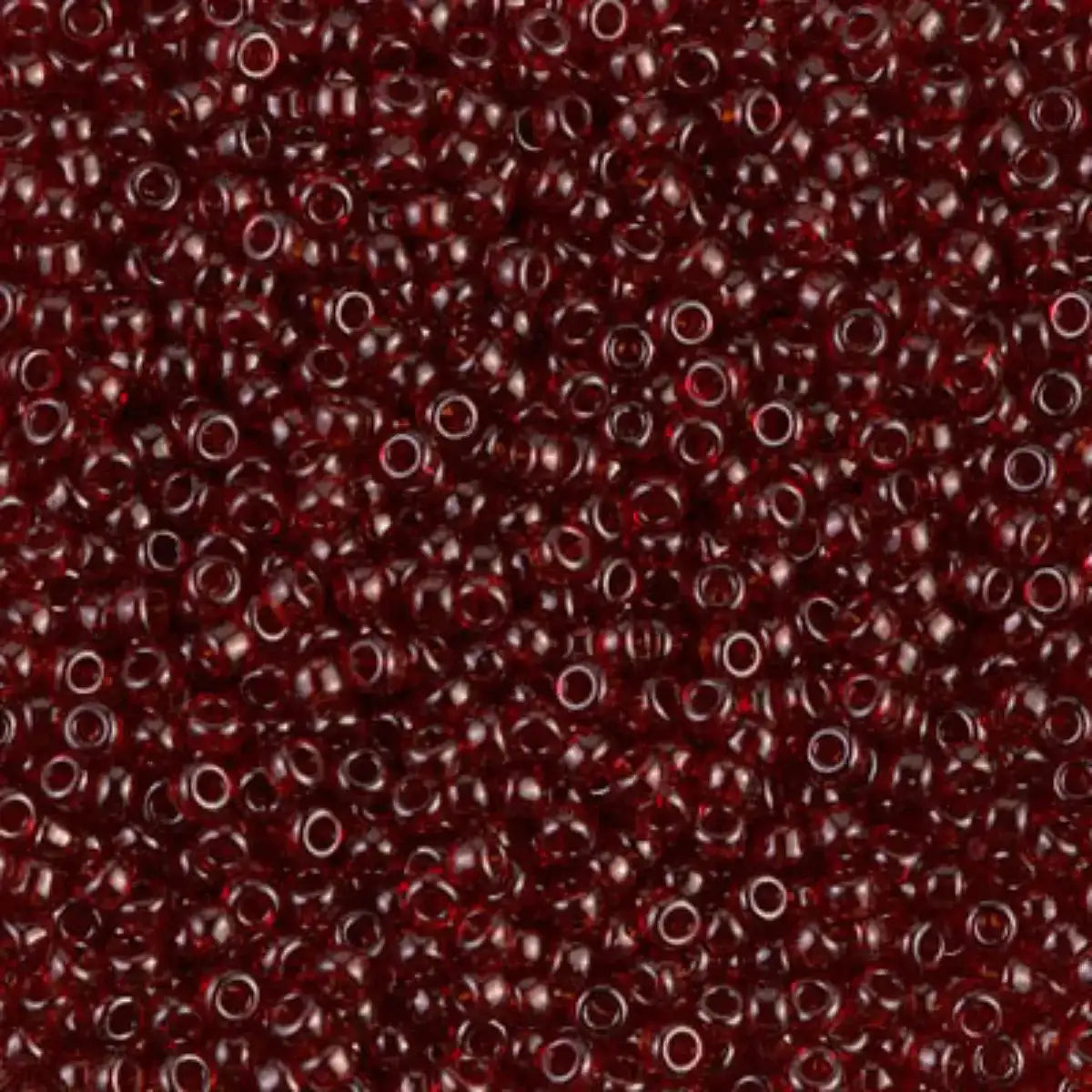Miyuki 11/0 Seed Beads, 11-0304, Garnet Gold Luster AB, 10g - The Argus Collection
