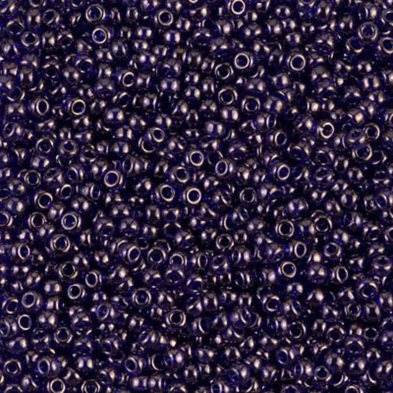 Miyuki 11/0 Seed Beads, 11-0308, Sapphire Gold Luster, 10g - The Argus Collection