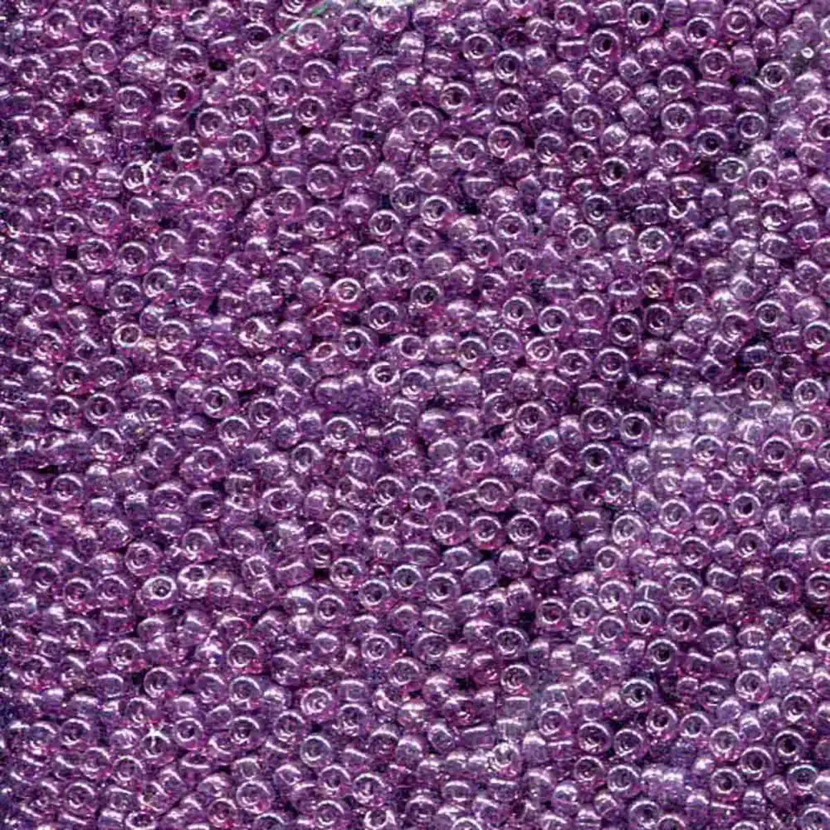 Miyuki 11/0 Seed Beads, 11-0316, Light Amethyst Gold Luster, 10g - The Argus Collection