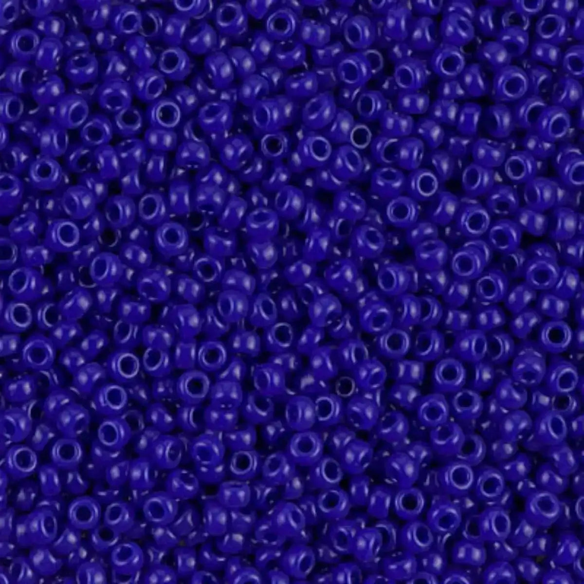 Miyuki 11/0 Seed Beads, 11-0414, Opaque Cobalt, 10g - The Argus Collection