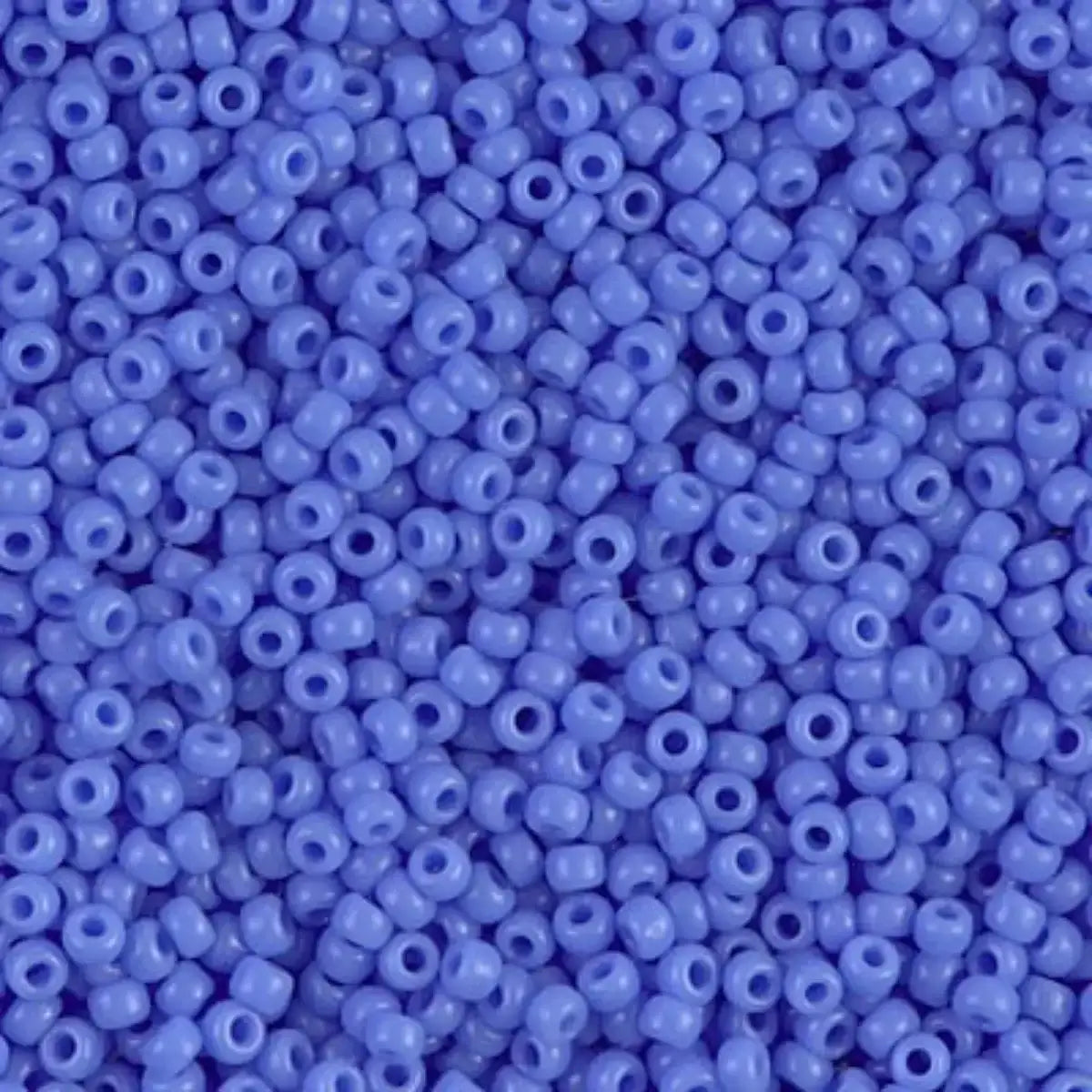 Miyuki 11/0 Seed Beads, 11-0417, Opaque Blue, 10g - The Argus Collection