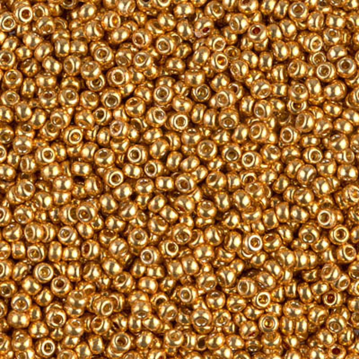 Miyuki 11/0 Seed Beads, 11-4203, Duracoat Galvanized Yellow Gold, 10g