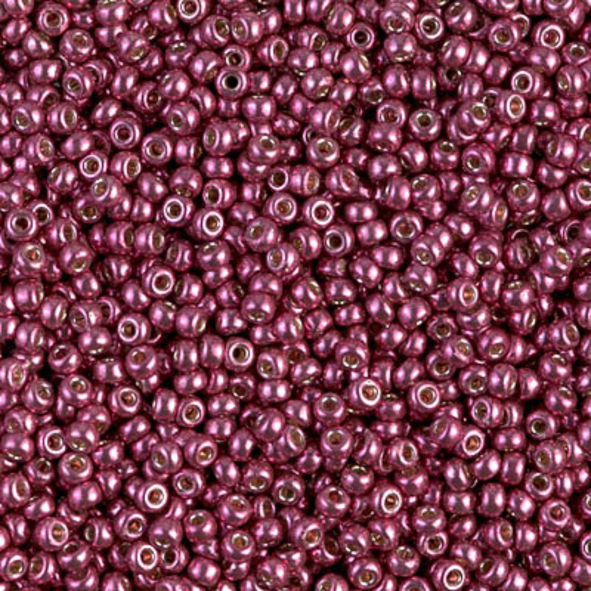 Miyuki 11/0 Seed Beads, 11-4219, Duracoat Galvanized Magenta, 10g