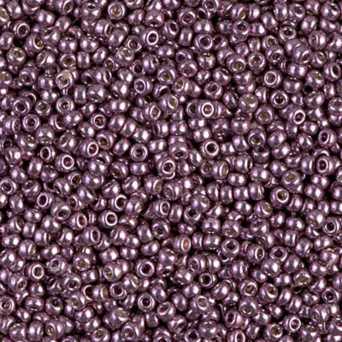Miyuki 11/0 Seed Beads, 11-4220, Duracoat Galvanized Eggplant, 10g