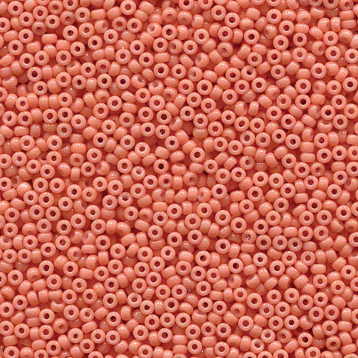 Miyuki 11/0 Seed Beads, 11-4462, Duracoat Opaque Light Pink, 10g