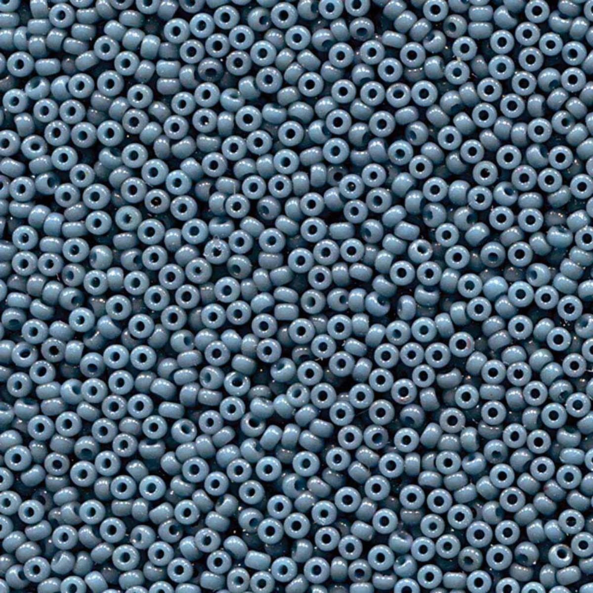 Miyuki 11/0 Seed Beads, 11-4479, Duracoat Opaque Slate, 10g