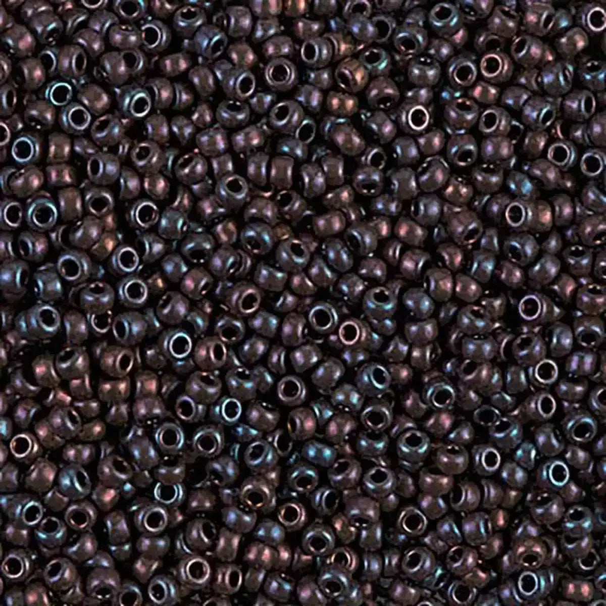 Miyuki 11/0 Seed Beads, 11-0466, Bronze Iris, 10g - The Argus Collection