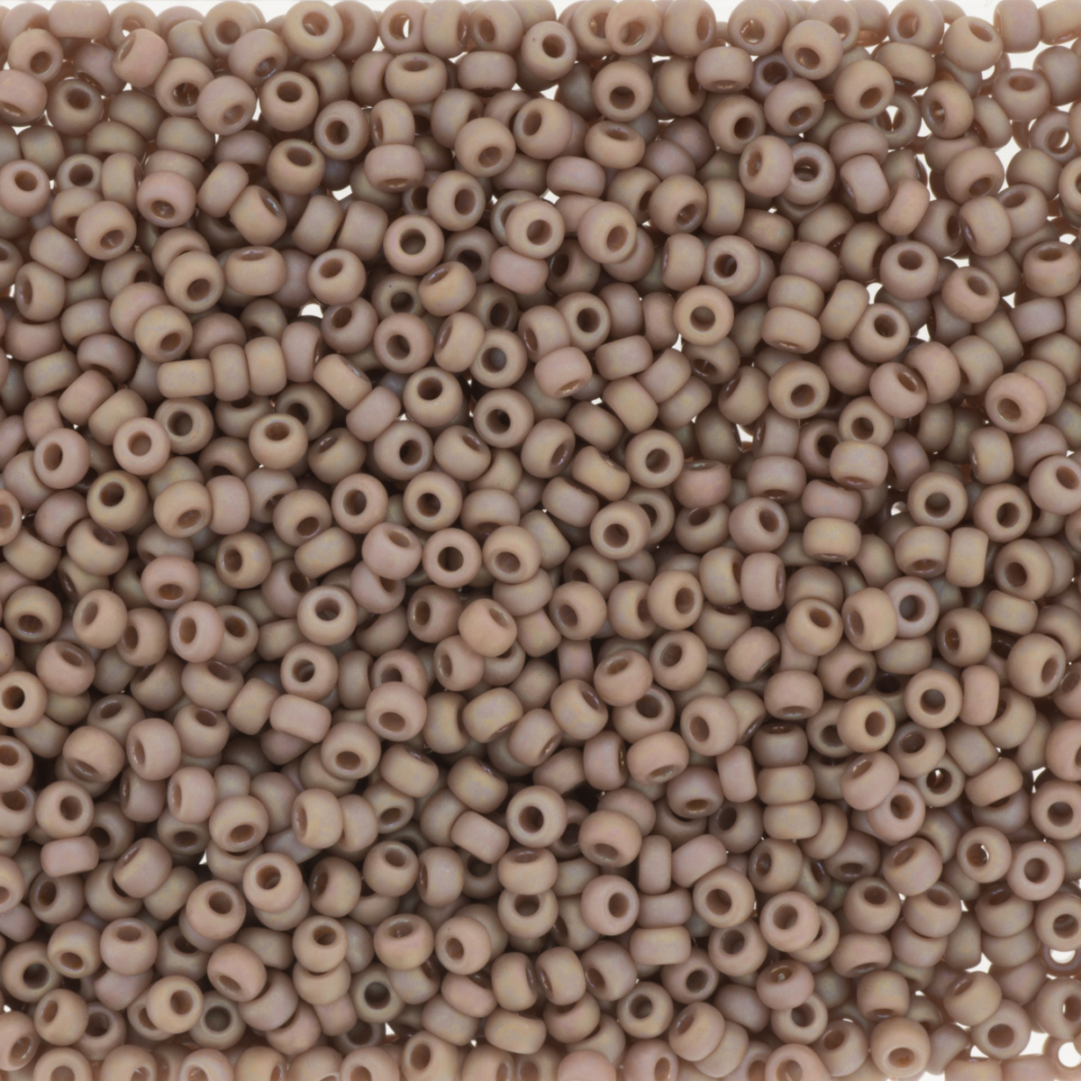 Miyuki 11/0 Seed Beads, 11-4694, Frost Opaque Grazed Rainbow Lavender, 10g