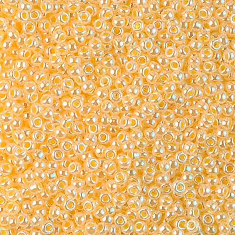 Miyuki 11/0 Seed Beads, 11-0516, Daffodil Ceylon, 10g - The Argus Collection