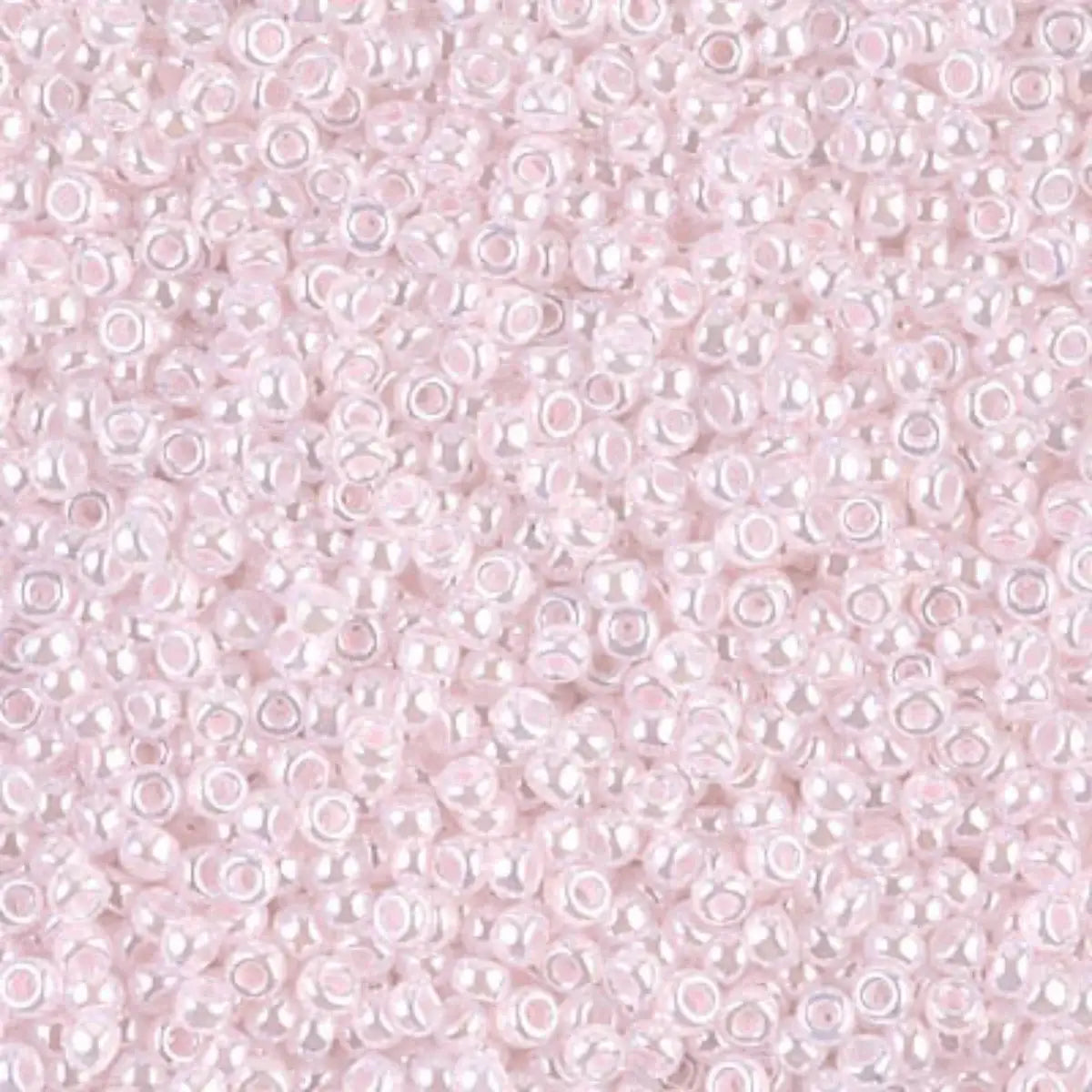 Miyuki 11/0 Seed Beads, 11-0517, Ceylon Light Pink, 10g - Miyuki 11/0 Seed Beads, 11-0517, Ceylon Light Pink, 10g - Default Title , The Argus Collection