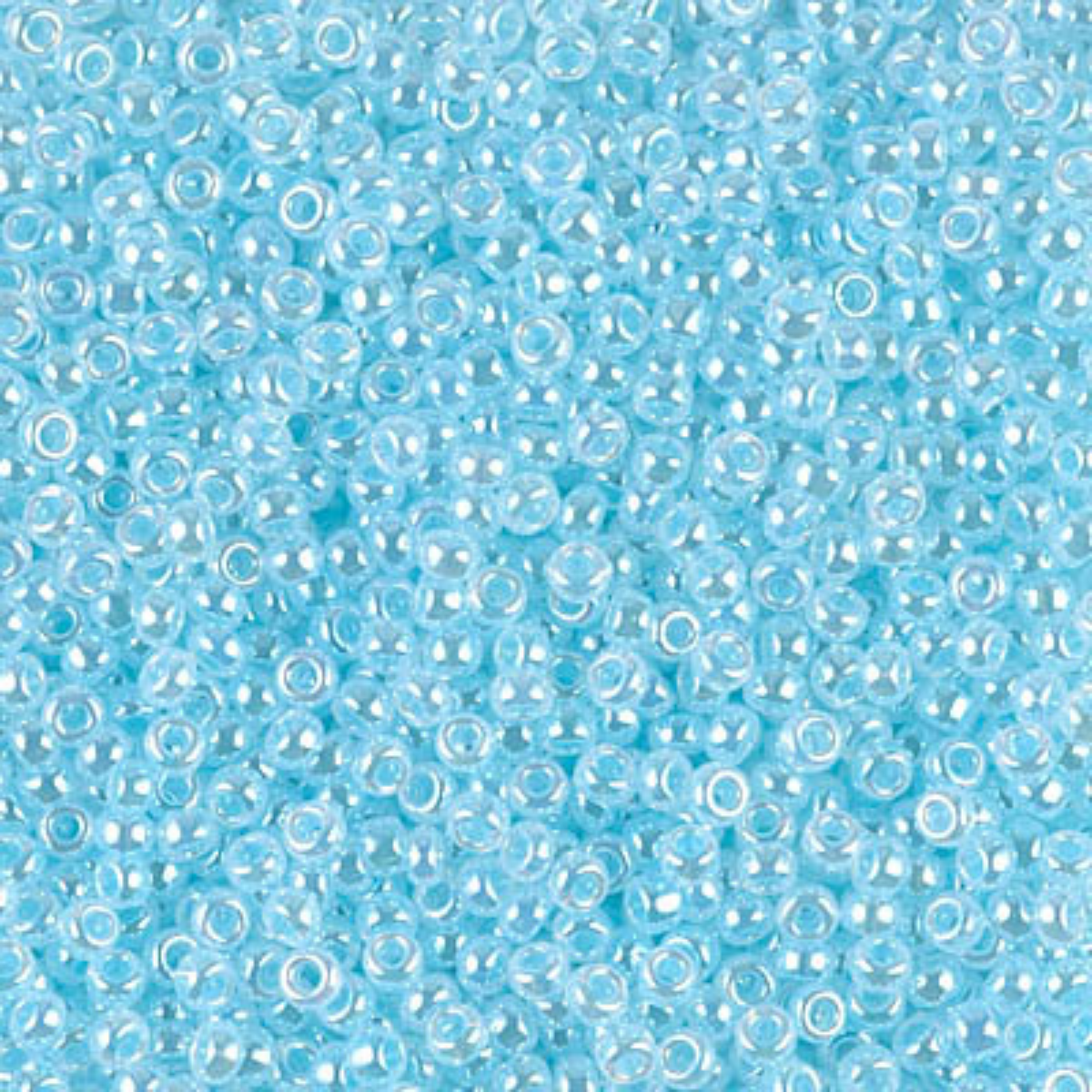 Miyuki 11/0 Seed Beads, 11-0522, Ceylon Light Aqua, 10g, 50g