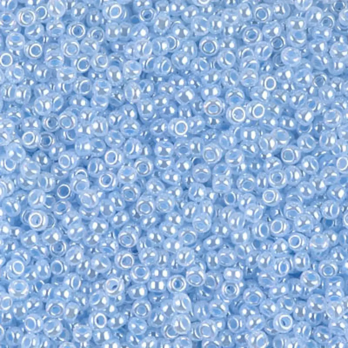 Miyuki 11/0 Seed Beads, 11-0524, Ceylon Sky Blue, 10g - Miyuki 11/0 Seed Beads, 11-0524, Ceylon Sky Blue, 10g - Default Title , The Argus Collection