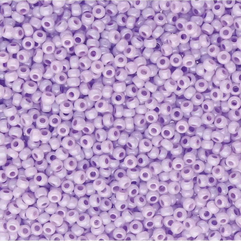 Miyuki 11/0 Seed Beads, 11-0534, Ceylon Lavender, 10g - Miyuki 11/0 Seed Beads, 11-0534, Ceylon Lavender, 10g - Default Title , The Argus Collection