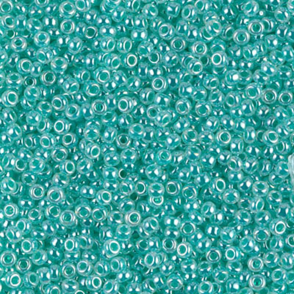 Miyuki 11/0 Seed Beads, 11-0536, Ceylon Aqua Green, 10g, 50g