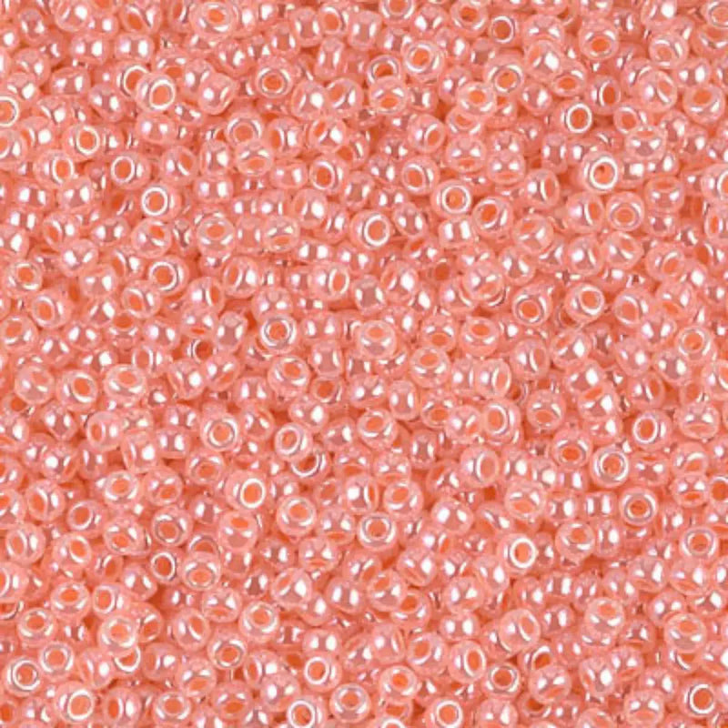 Miyuki 11/0 Seed Beads, 11-0539, Ceylon Coral, 10g - Miyuki 11/0 Seed Beads, 11-0539, Ceylon Coral, 10g - Default Title , The Argus Collection