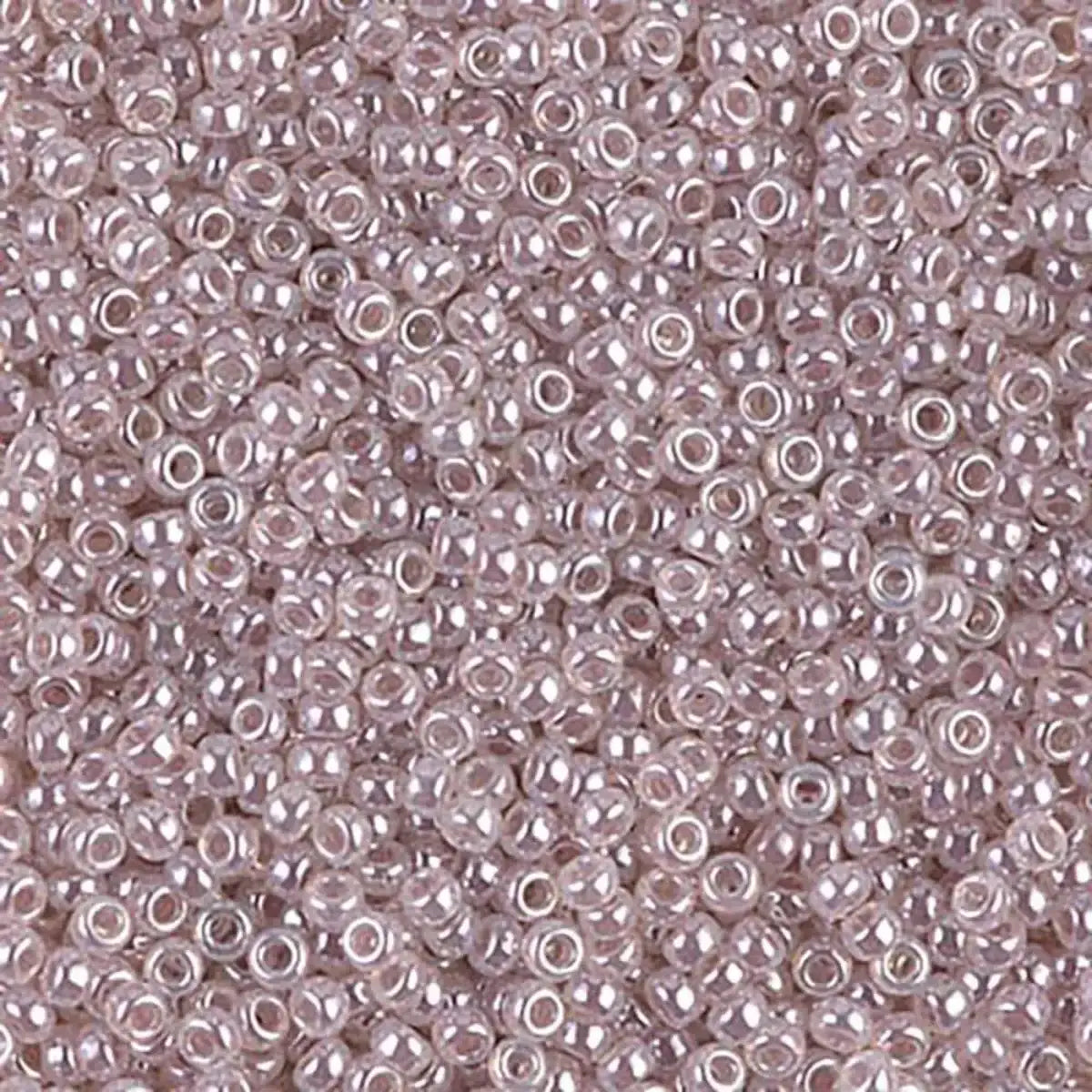 Miyuki 11/0 Seed Beads, 11-0542, Light Amethyst Ceylon, 10g - The Argus Collection