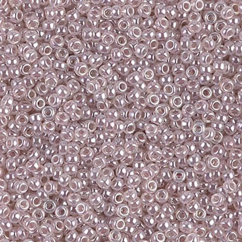 Miyuki 11/0 Seed Beads, 11-0542, Light Amethyst Ceylon, 10g - The Argus Collection