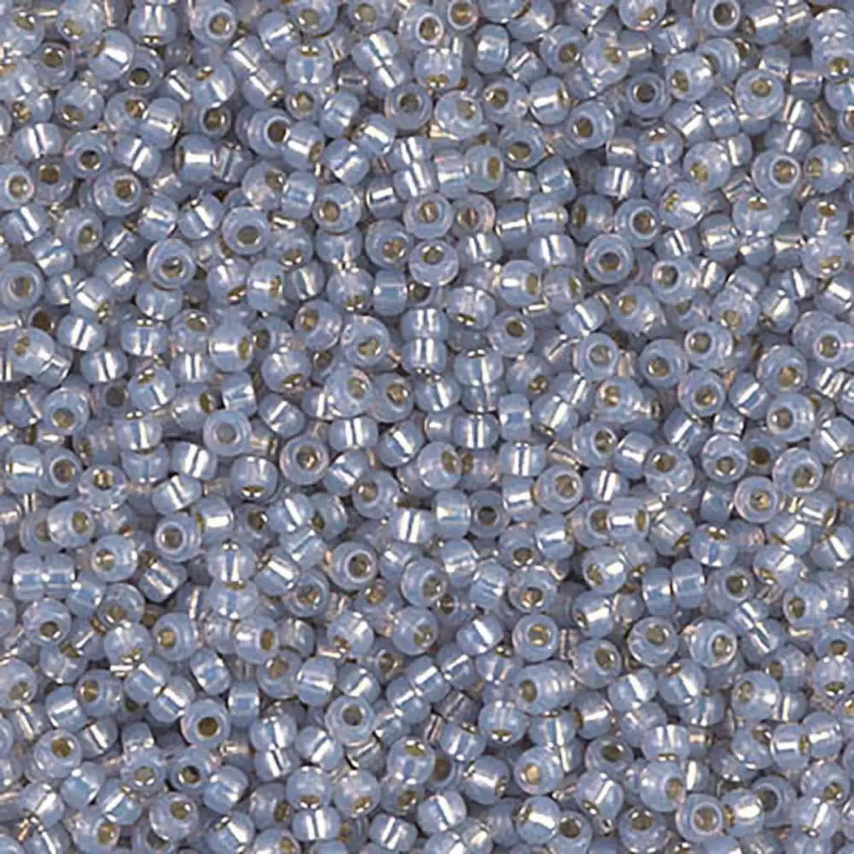 Miyuki 11/0 Seed Beads, 11-0576, Smoky Opal Silver Lined Alabaster, 10g - The Argus Collection
