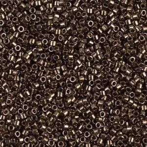 11/0 Delica Beads by Miyuki in Metallic Bronze, DB0022 - The Argus Collection