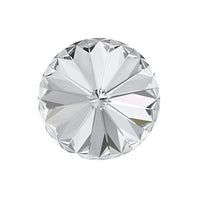 Brilliance Crystal Rivolis, 1122, 12mm, Crystal - The Argus Collection