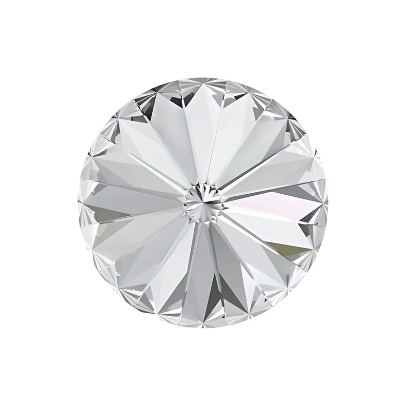 Brilliance Crystal Rivolis, 1122, 12mm, Crystal - The Argus Collection