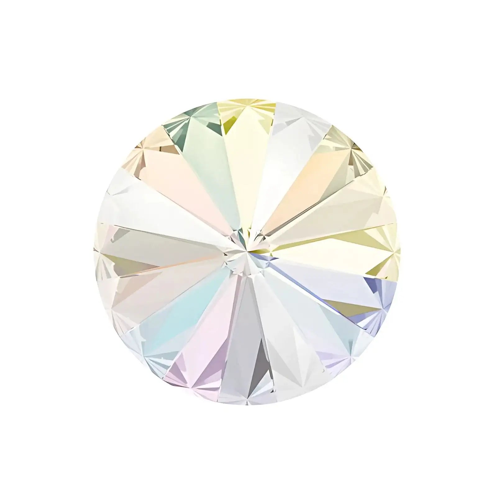 Brilliance Crystal Rivolis, 1122, 12mm, Crystal AB - The Argus Collection