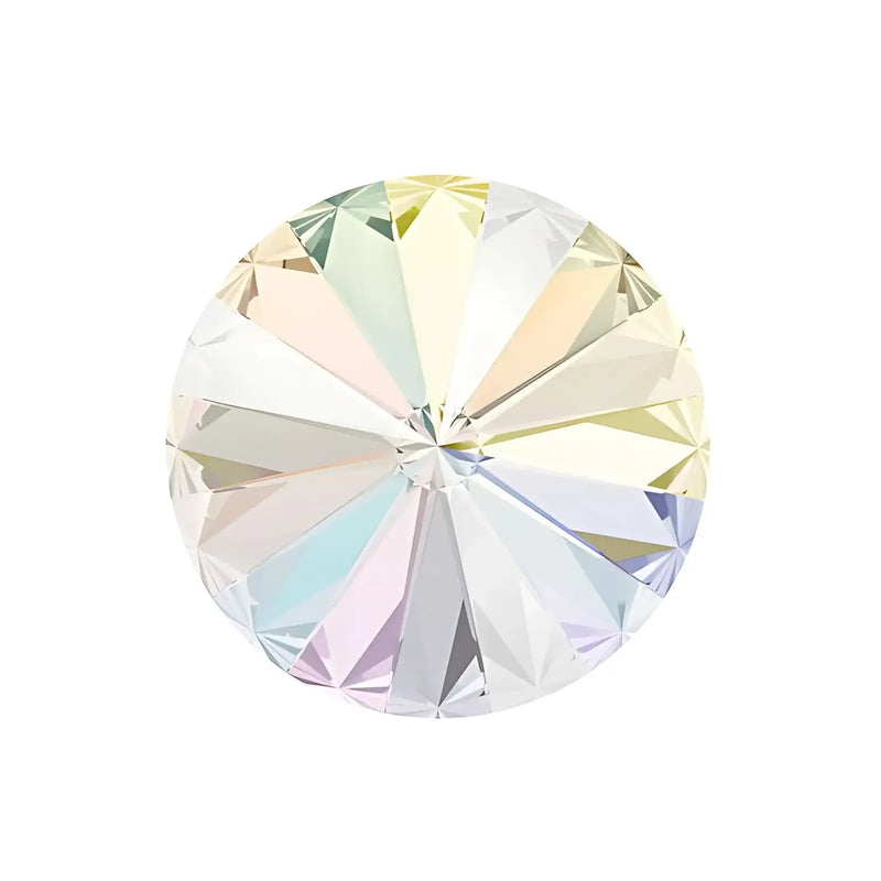 Brilliance Crystal Rivolis, 1122, 12mm, Crystal AB - The Argus Collection