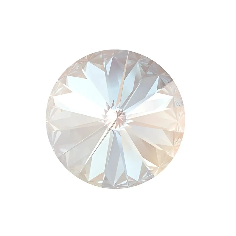 Brilliance Crystal Rivolis, 1122, 12mm, Dusty Pink Delite - The Argus Collection
