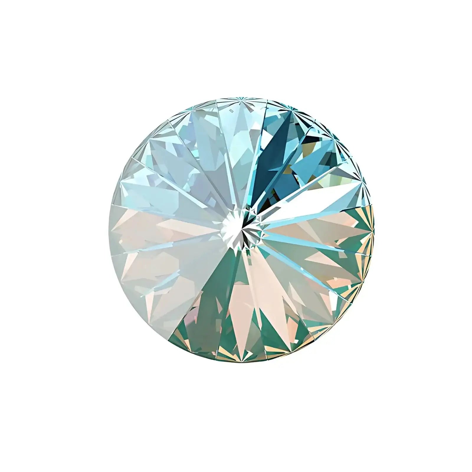 Brilliance Crystal Rivolis, 1122, 12mm, Laguna Delite - The Argus Collection