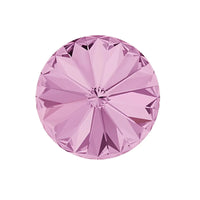 Brilliance Crystal Rivolis, 1122, 12mm, Light Amethyst - The Argus Collection