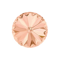 Brilliance Crystal Rivolis, 1122, 14mm, Light Peach - The Argus Collection
