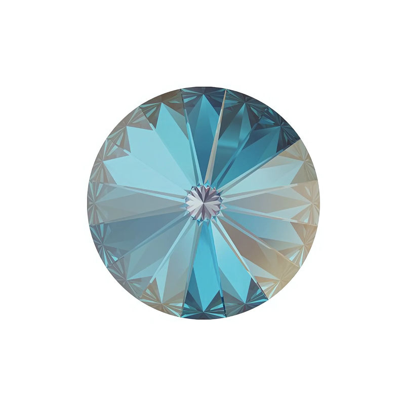 Brilliance Crystal Rivolis, 1122, 14mm, Royal Blue Delite - The Argus Collection