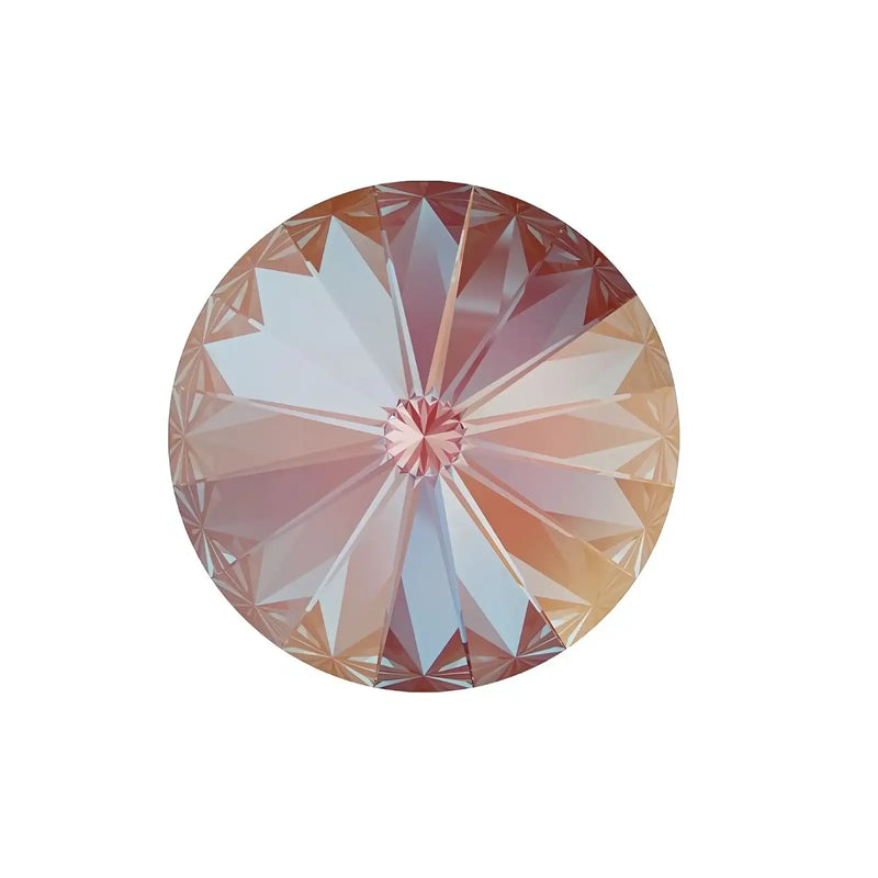 Brilliance Crystal Rivolis, 1122, 12mm, Royal Red Delite - The Argus Collection