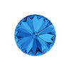 Brilliance Crystal Rivolis, 1122, 12mm, Sapphire - The Argus Collection