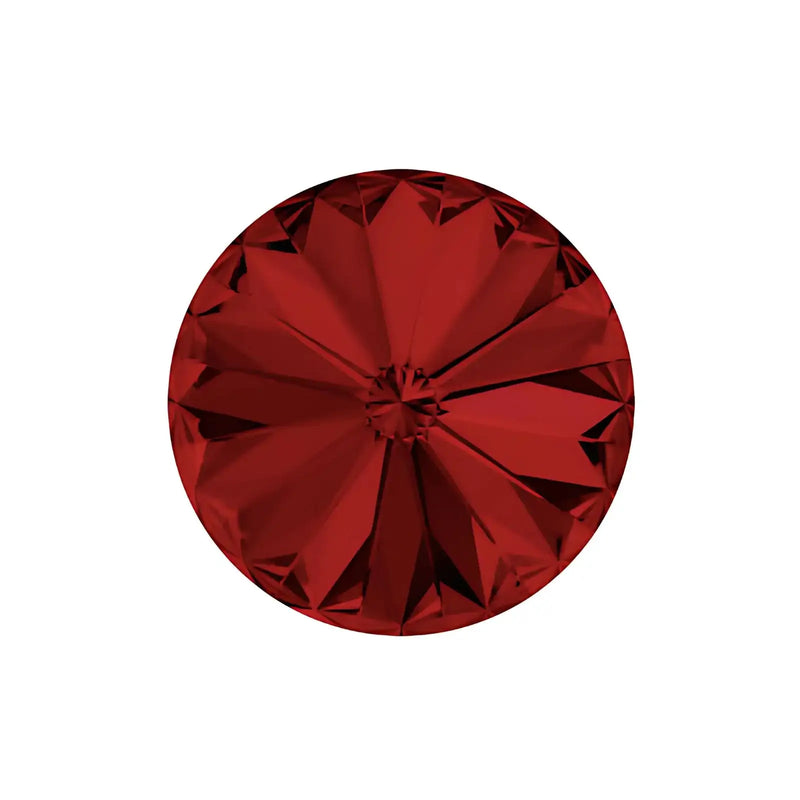 Brilliance Crystal Rivolis, 1122, 12mm, Siam - The Argus Collection