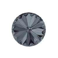 Brilliance Crystal Rivolis, 1122, 12mm, Silver Night - The Argus Collection