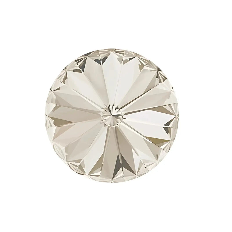 Brilliance Crystal Rivolis, 1122, 12mm, Silver Shade - The Argus Collection