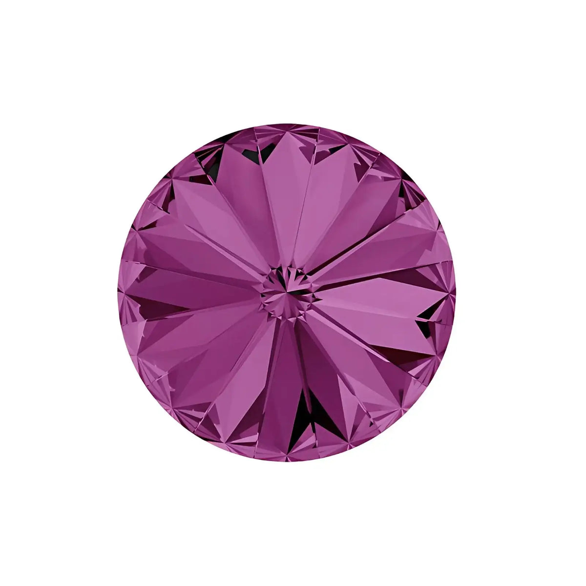 Brilliance Crystal Rivolis, 1122, 12mm, Amethyst - The Argus Collection