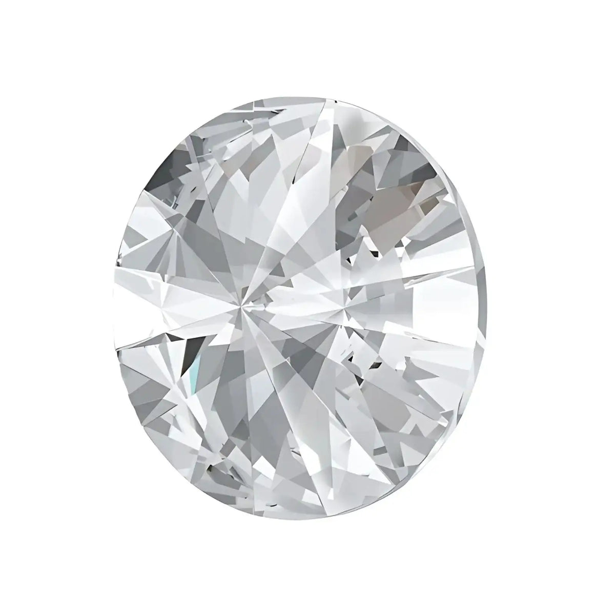 Brilliance Crystal Rivolis, 1122, 12mm, Crystal - The Argus Collection