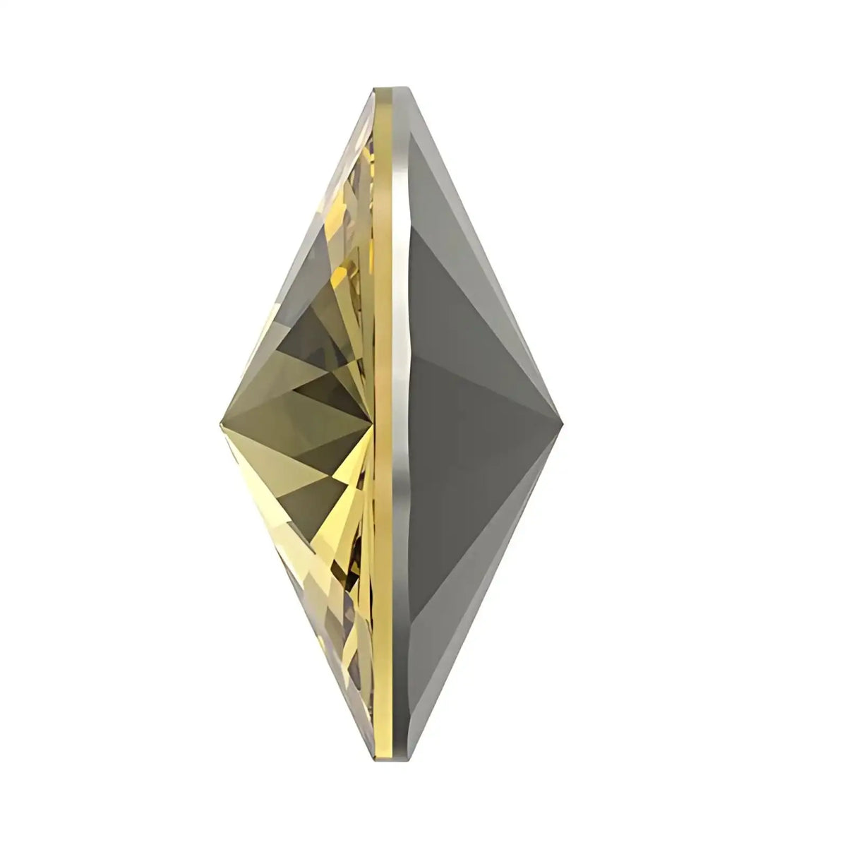 Brilliance Crystal Rivolis, 1122, 12mm, Dark Jonquil - The Argus Collection