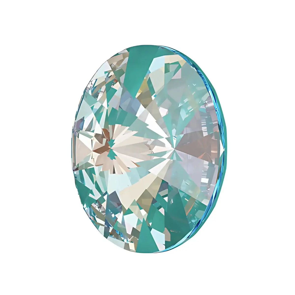 Brilliance Crystal Rivolis, 1122, 12mm, Laguna Delite - The Argus Collection