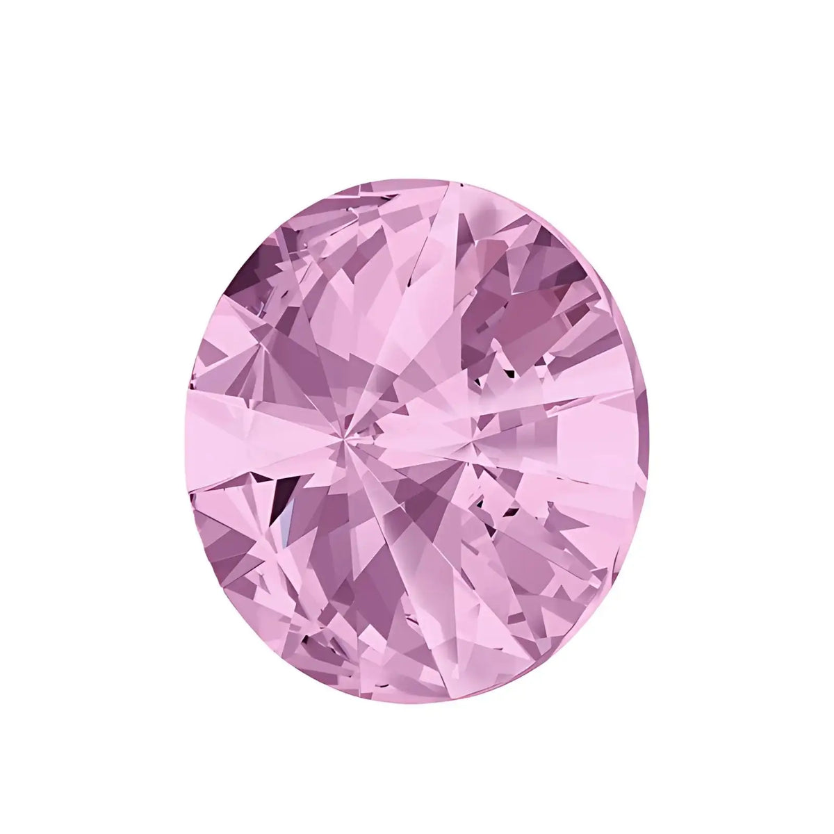 Brilliance Crystal Rivolis, 1122, 12mm, Light Amethyst - The Argus Collection