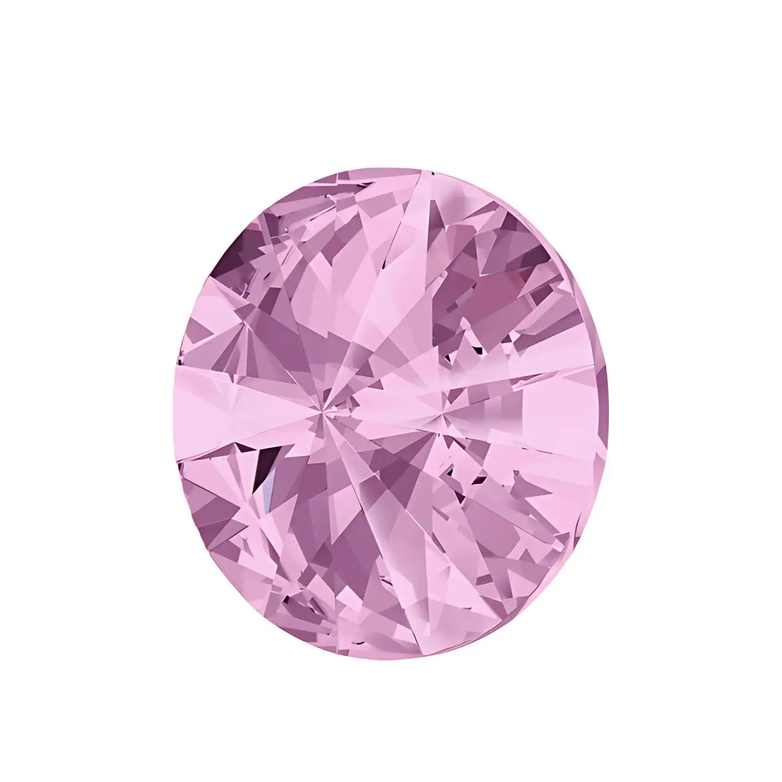 Brilliance Crystal Rivolis, 1122, 12mm, Light Amethyst - The Argus Collection