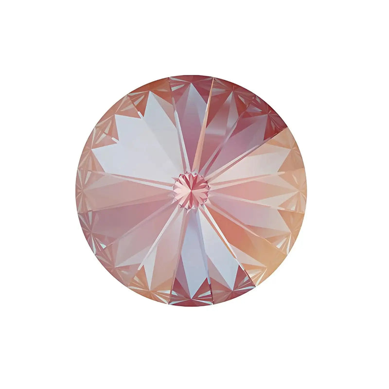 Brilliance Crystal Rivolis, 1122, 12mm, Lotus Pink Delite - The Argus Collection
