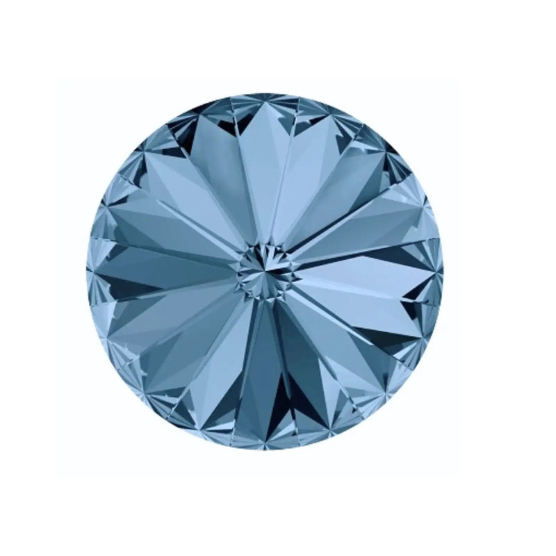 Brilliance Crystal Rivolis, 1122, 12mm, Montana - The Argus Collection