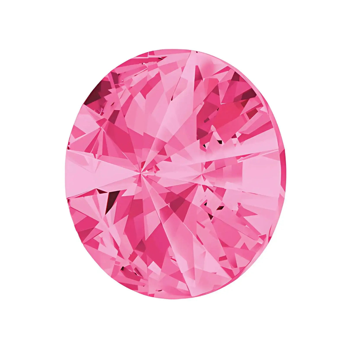 Brilliance Crystal Rivolis, 1122, 12mm, Rose - The Argus Collection