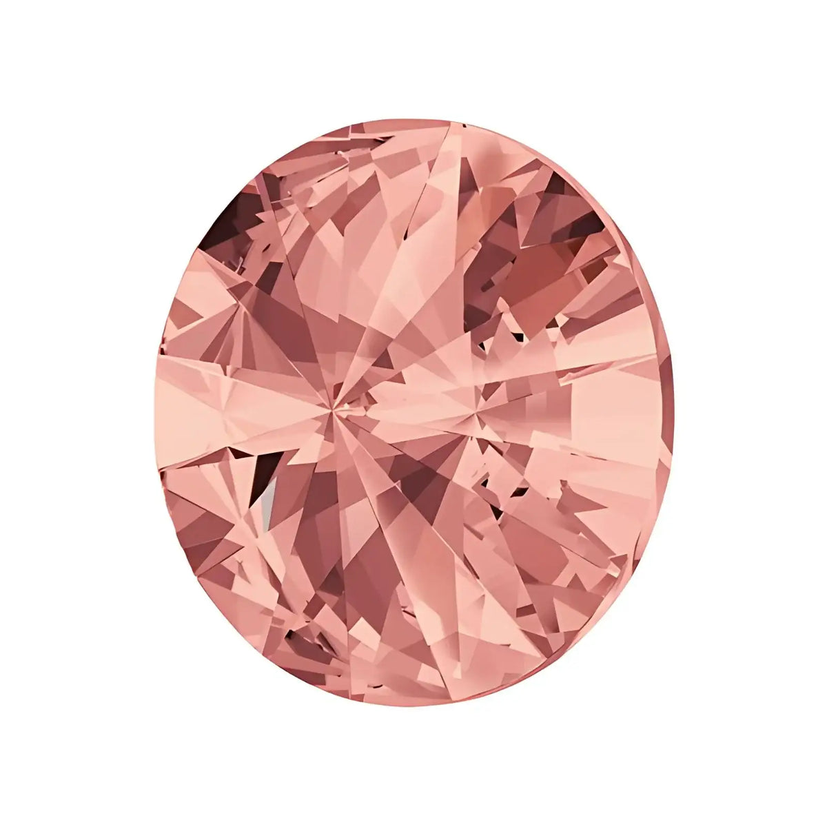 Brilliance Crystal Rivolis, 1122, 12mm, Blush Rose - The Argus Collection