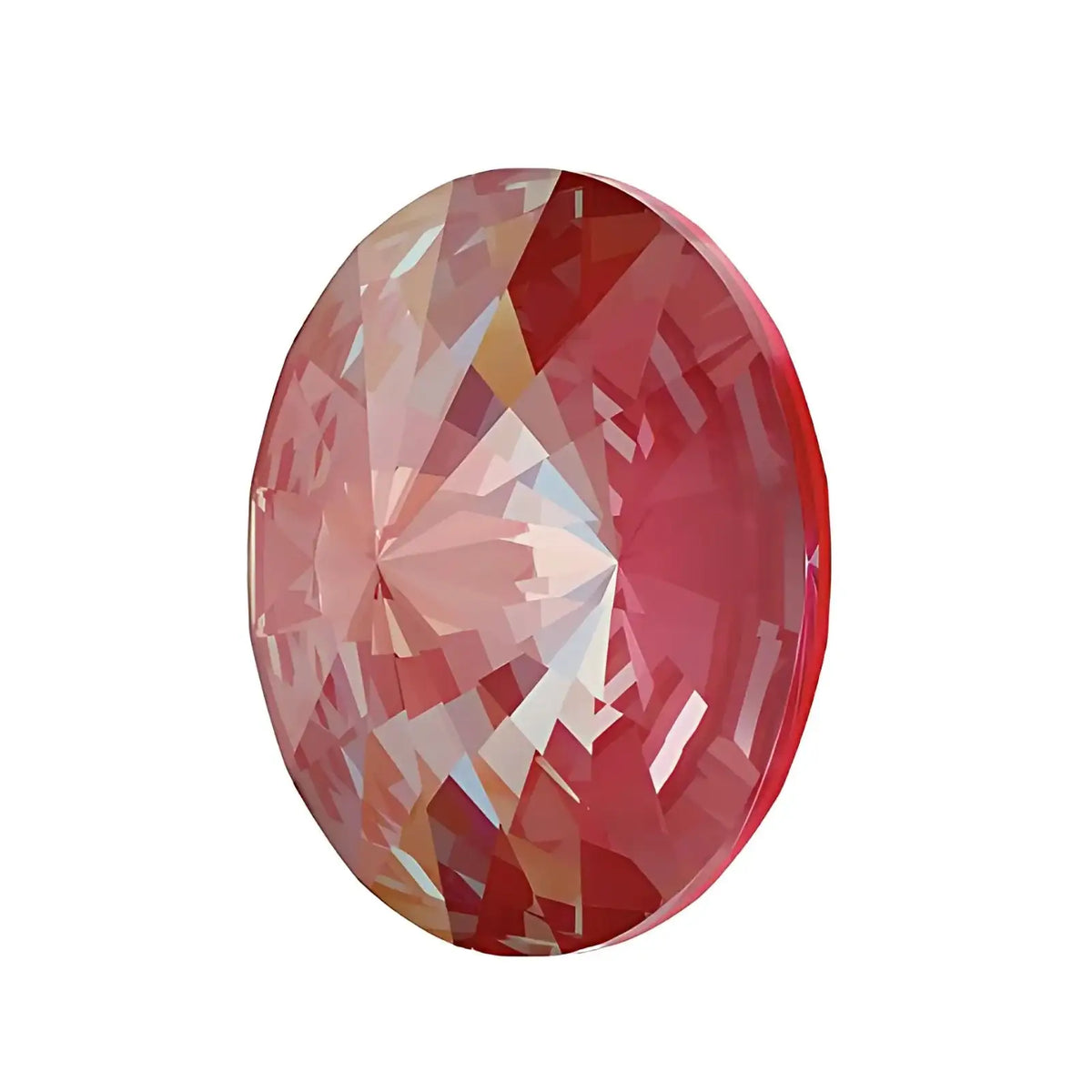 Brilliance Crystal Rivolis, 1122, 12mm, Royal Red Delite - The Argus Collection