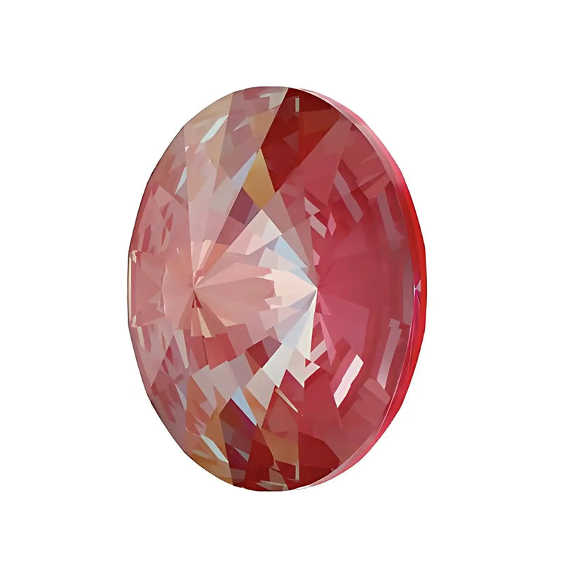 Brilliance Crystal Rivolis, 1122, 12mm, Royal Red Delite - The Argus Collection