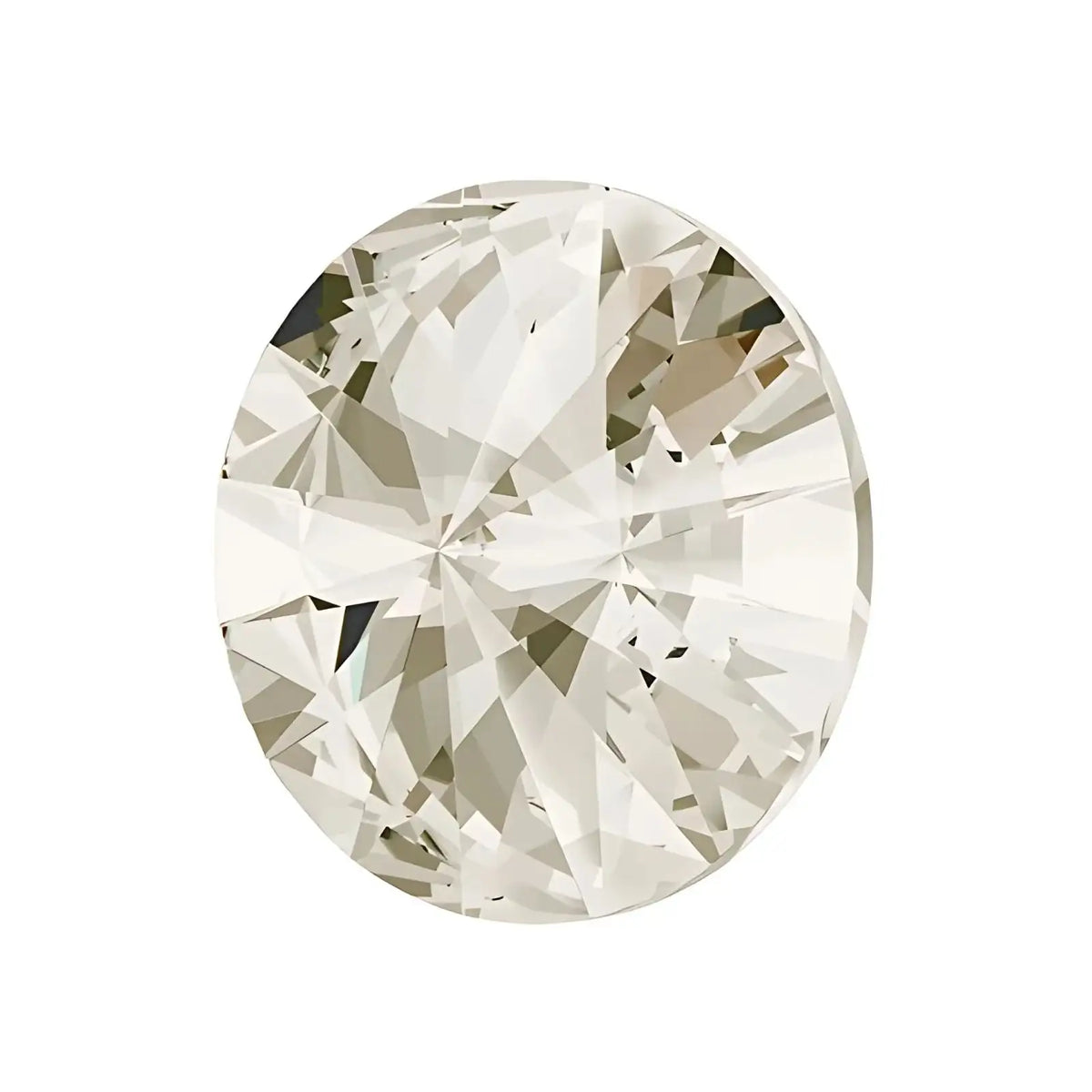 Brilliance Crystal Rivolis, 1122, 12mm, Silver Shade - The Argus Collection